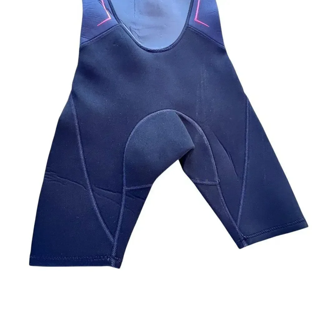 Body Glove Red Black Kids Youth Shorty Back Zip Neoprene Summer Wetsuit Size 8
